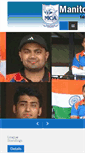 Mobile Screenshot of cricket.mb.ca