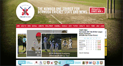 Desktop Screenshot of cricket.bm